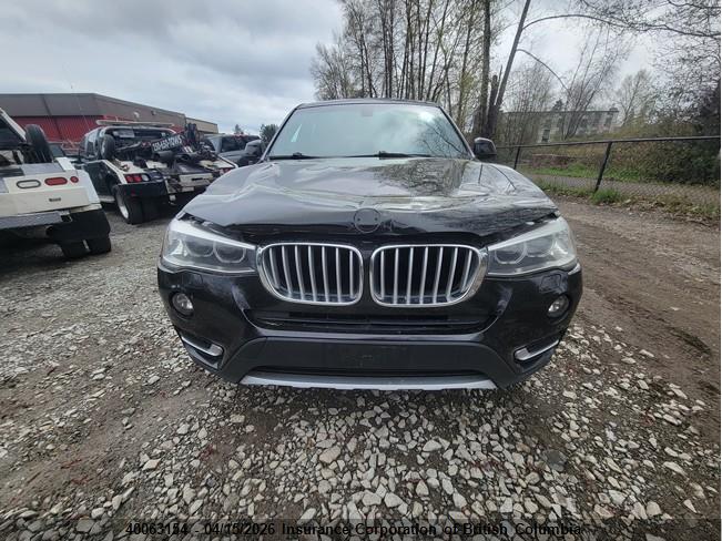 2015 BMW X3 VIN: 5UXWY3C5XF0E95037 Lot: 40063154
