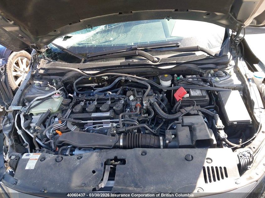 2019 Honda Civic Lx VIN: SHHFK7H30KU304220 Lot: 40060437