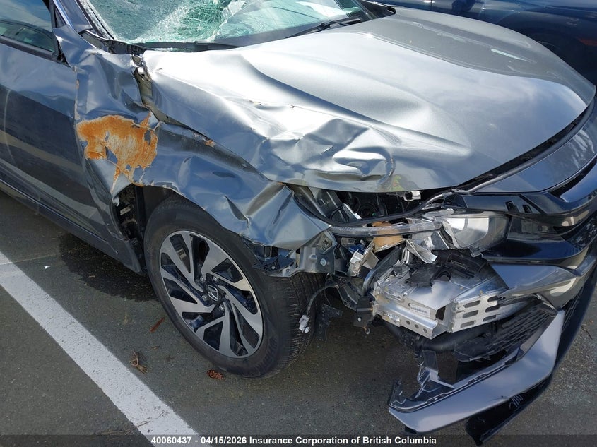 2019 Honda Civic Lx VIN: SHHFK7H30KU304220 Lot: 40060437