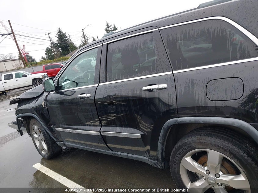 2011 Jeep Grand Cherokee Limited VIN: 1J4RR5GT2BC567915 Lot: 40058201