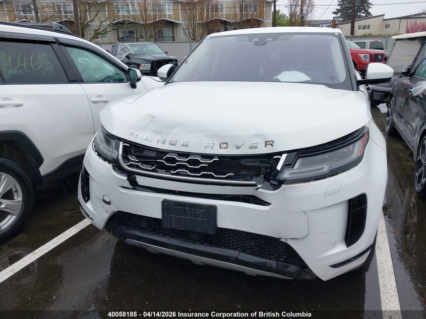 2020 Land Rover Range Rover Evoque Se VIN: SALZP2FX5LH087377 Lot: 40058185
