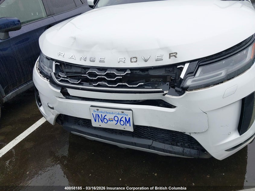 2020 Land Rover Range Rover Evoque Se VIN: SALZP2FX5LH087377 Lot: 40058185