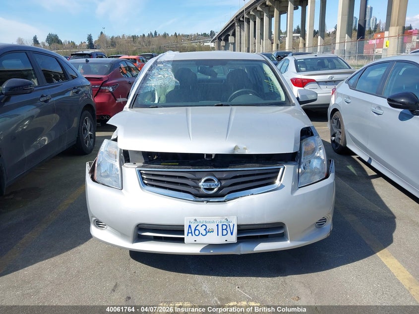 2010 Nissan Sentra 2.0/2.0S/Sr/2.0Sl VIN: 3N1AB6APXAL669199 Lot: 40061764