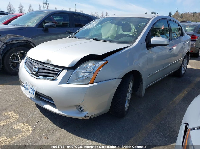 2010 Nissan Sentra 2.0/2.0S/Sr/2.0Sl VIN: 3N1AB6APXAL669199 Lot: 40061764