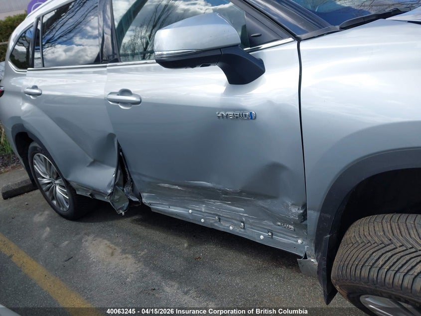 2021 Toyota Highlander Hybrid Platinum VIN: 5TDEBRCH6MS029818 Lot: 40063245