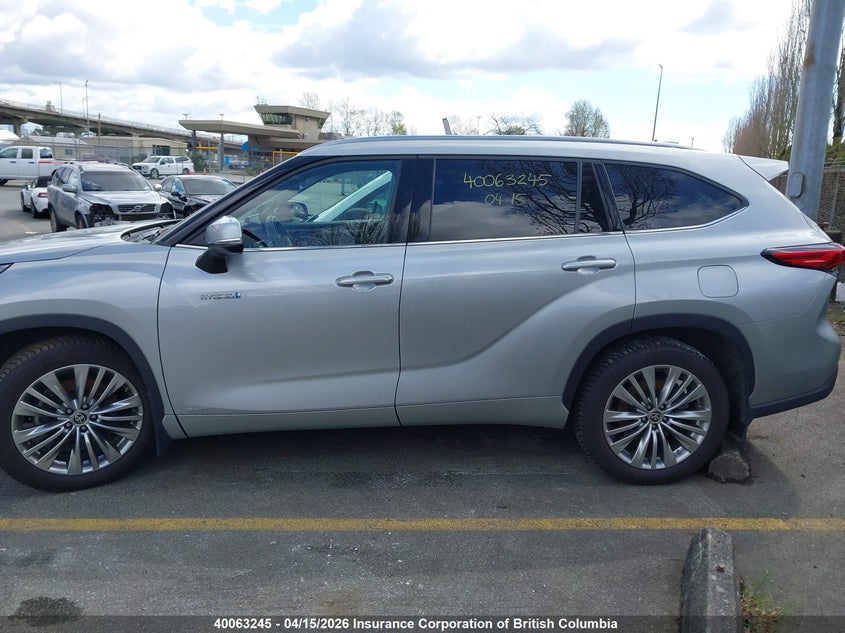 2021 Toyota Highlander Hybrid Platinum VIN: 5TDEBRCH6MS029818 Lot: 40063245