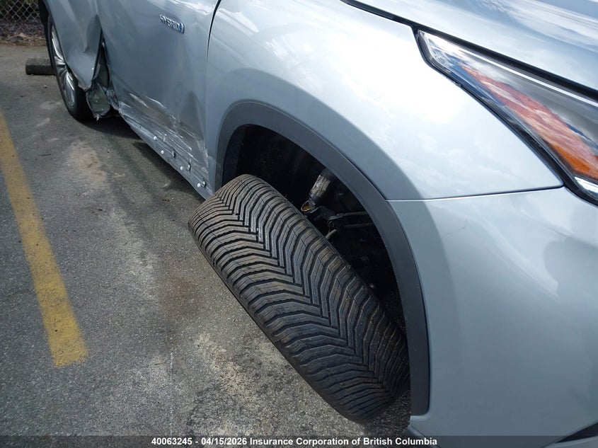 2021 Toyota Highlander Hybrid Platinum VIN: 5TDEBRCH6MS029818 Lot: 40063245