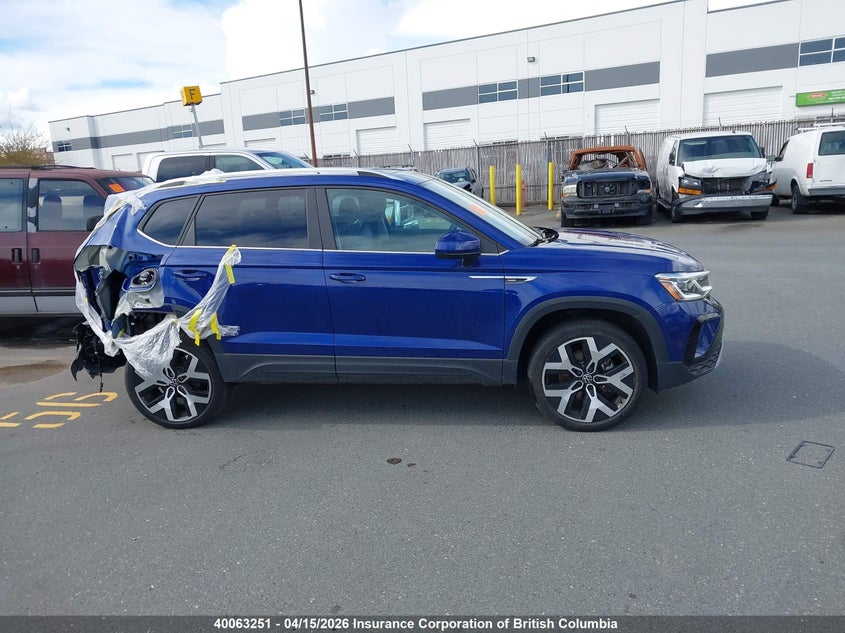 2023 Volkswagen Taos VIN: 3VV2X7B27PM350343 Lot: 40063251