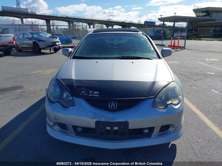 2004 Acura Rsx VIN: JH4DC54864S800316 Lot: 40063273