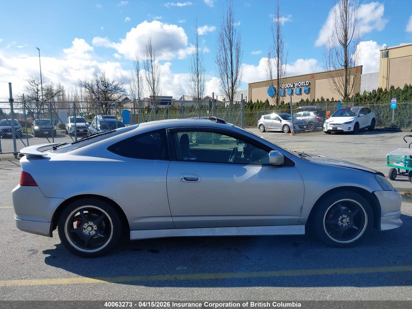 2004 Acura Rsx VIN: JH4DC54864S800316 Lot: 40063273
