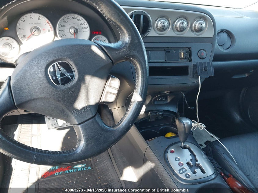 2004 Acura Rsx VIN: JH4DC54864S800316 Lot: 40063273