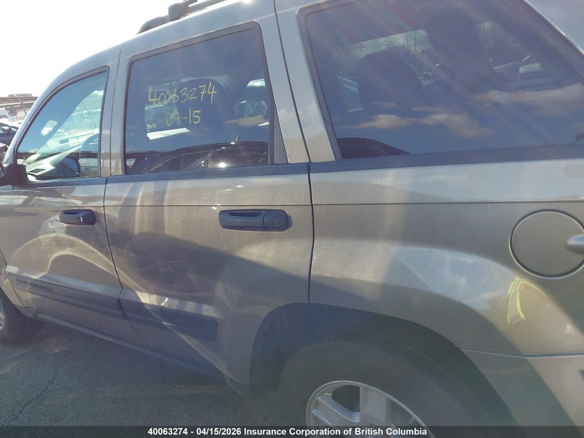 2006 Jeep Grand Cherokee Laredo/Columbia/Freedom VIN: 1J4HR48N56C304426 Lot: 40063274