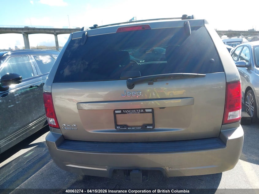 2006 Jeep Grand Cherokee Laredo/Columbia/Freedom VIN: 1J4HR48N56C304426 Lot: 40063274