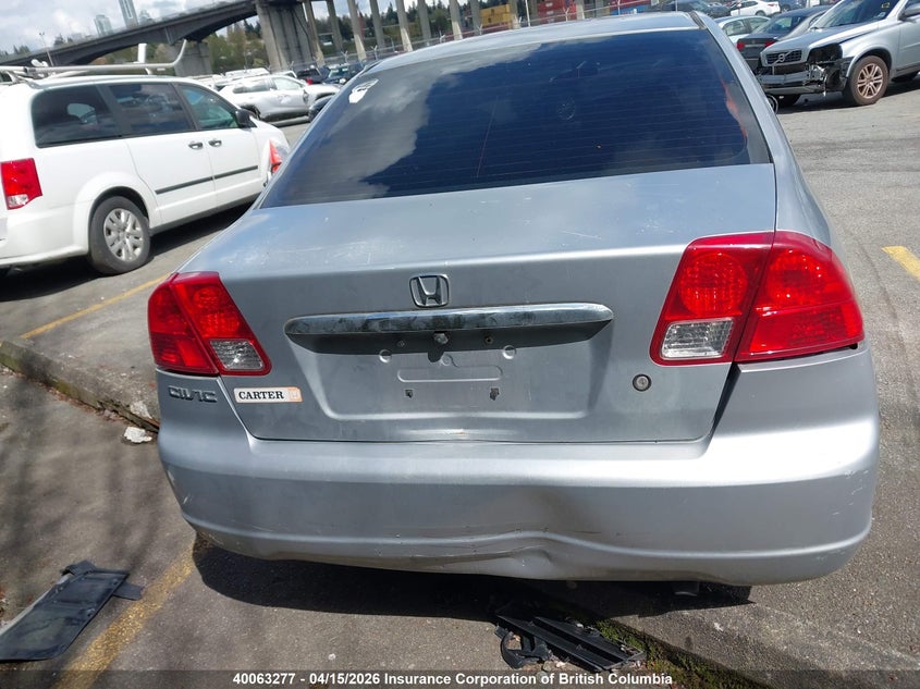 2003 Honda Civic VIN: 2HGES16403H900415 Lot: 40063277