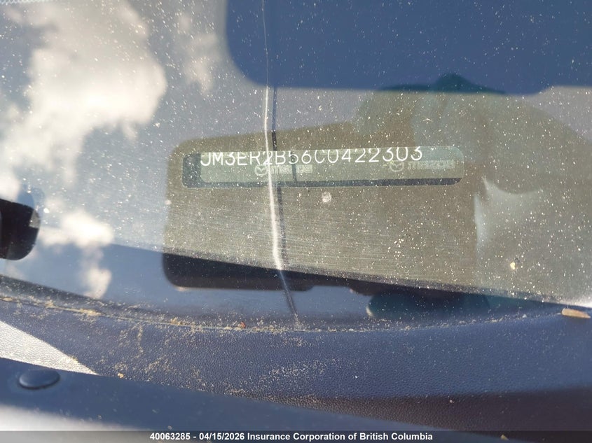 2012 Mazda Cx-7 VIN: JM3ER2B56C0422303 Lot: 40063285