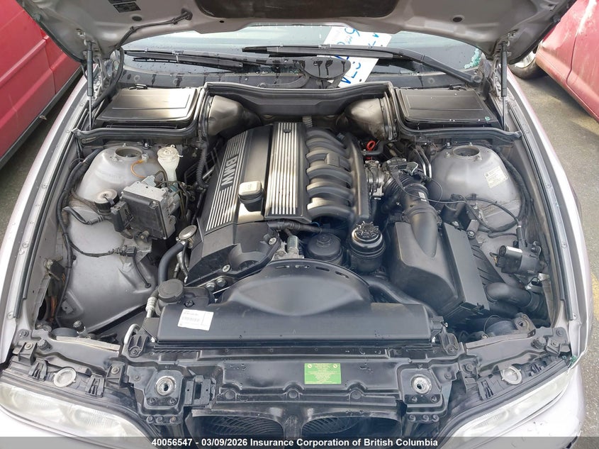 1998 BMW 528 I Automatic VIN: WBADD6323WBW30837 Lot: 40056547