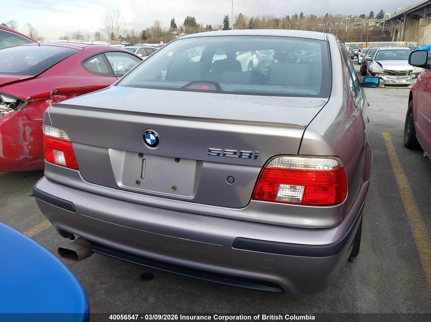 1998 BMW 528 I Automatic VIN: WBADD6323WBW30837 Lot: 40056547