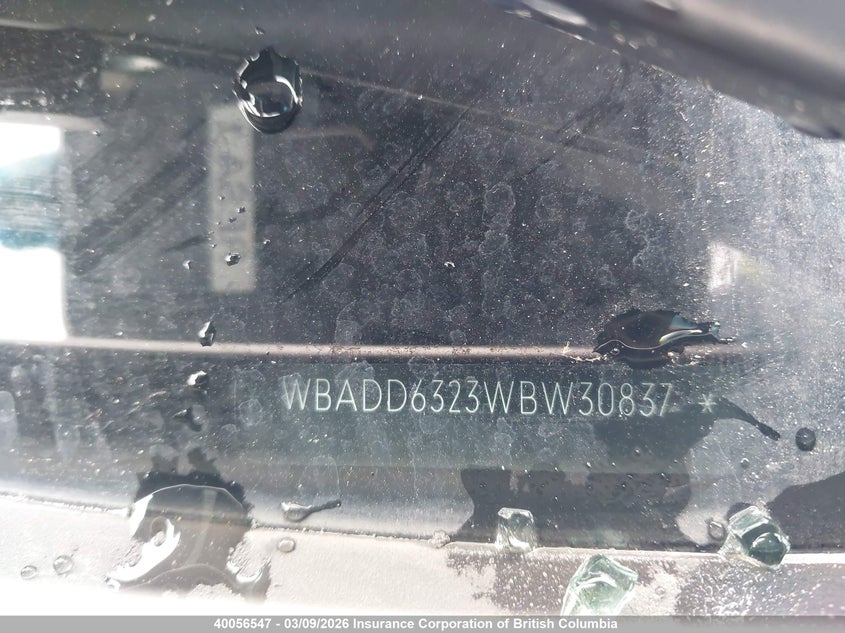 1998 BMW 528 I Automatic VIN: WBADD6323WBW30837 Lot: 40056547