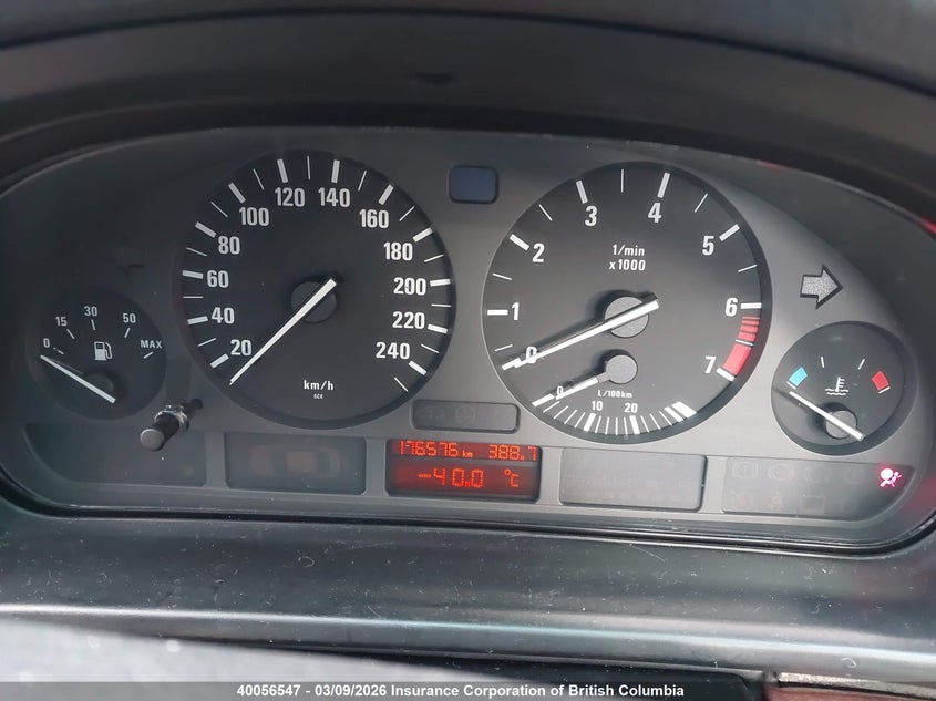 1998 BMW 528 I Automatic VIN: WBADD6323WBW30837 Lot: 40056547