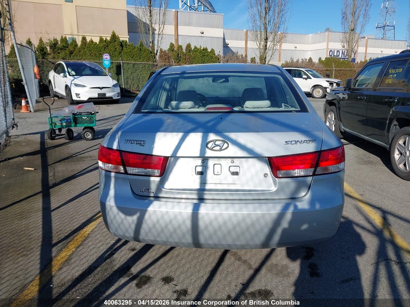 2006 Hyundai Sonata Gl VIN: KMHET46CX6A157149 Lot: 40063295