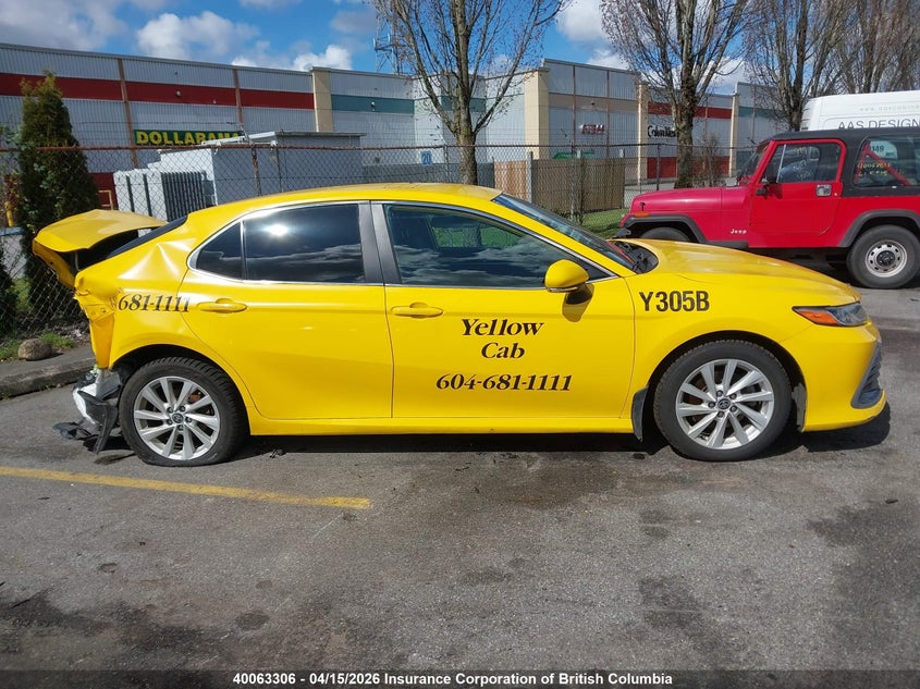 2022 Toyota Camry VIN: 4T1C31AKXNU585952 Lot: 40063306