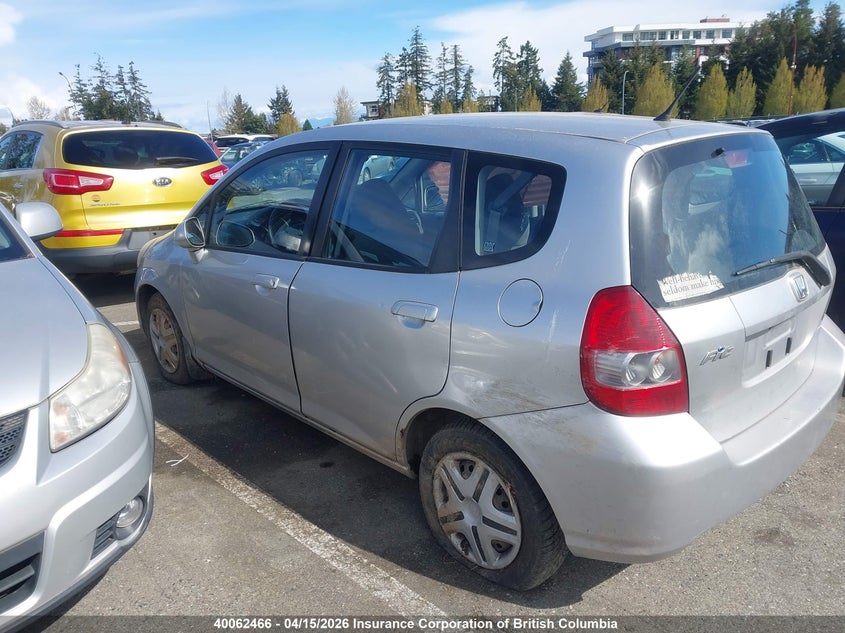 2007 Honda Fit VIN: JHMGD384X7S809949 Lot: 40062466