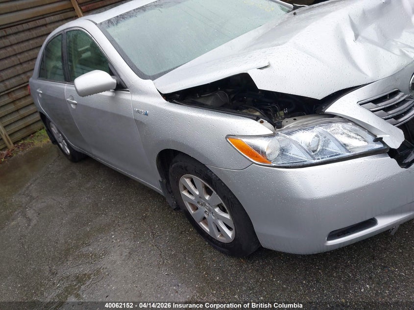 2007 Toyota Camry Hybrid VIN: JTNBB46K073008364 Lot: 40062152