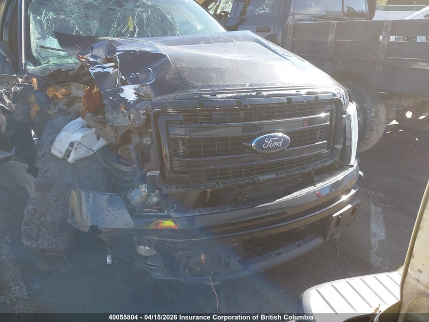 2013 Ford F150 Supercrew VIN: 1FTFW1ET3DFD35824 Lot: 40055804