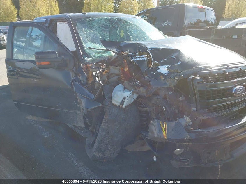 2013 Ford F150 Supercrew VIN: 1FTFW1ET3DFD35824 Lot: 40055804