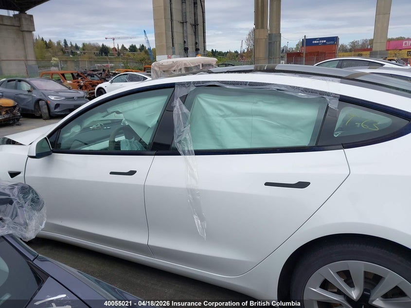 2021 Tesla Model 3 VIN: 5YJ3E1EA8MF964715 Lot: 40055021