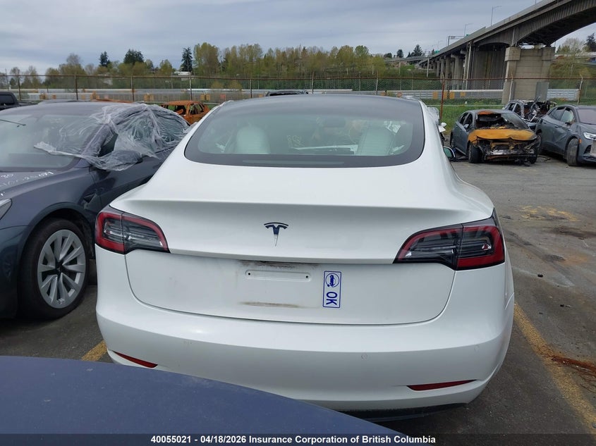 2021 Tesla Model 3 VIN: 5YJ3E1EA8MF964715 Lot: 40055021