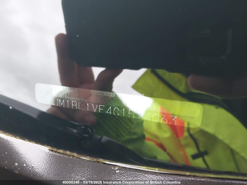 2012 Mazda 3 I VIN: JM1BL1VF4C1514063 Lot: 40058348