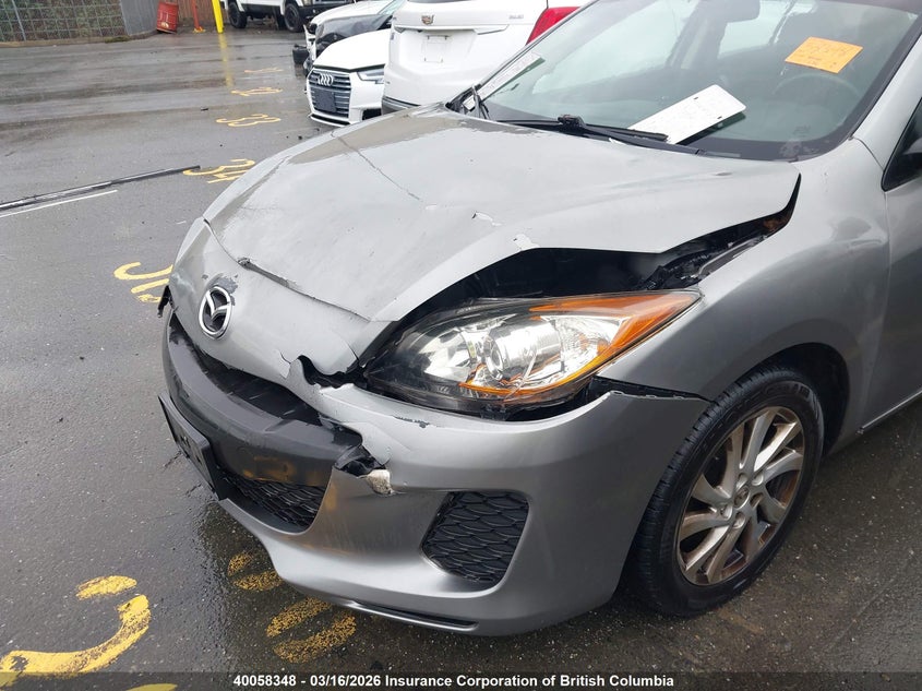 2012 Mazda 3 I VIN: JM1BL1VF4C1514063 Lot: 40058348