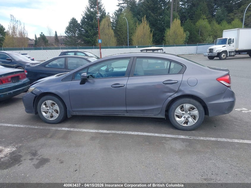 2014 Honda Civic VIN: 2HGFB2F42EH010771 Lot: 40063437