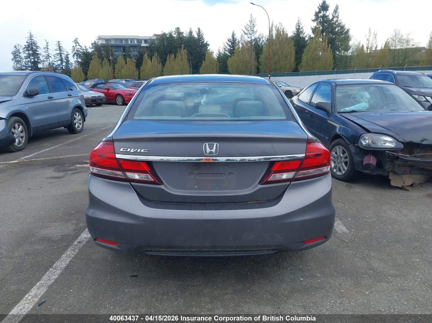 2014 Honda Civic VIN: 2HGFB2F42EH010771 Lot: 40063437