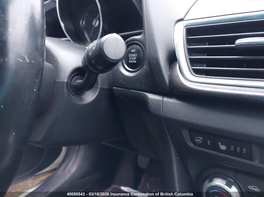 2018 Mazda 3 Grand Touring VIN: 3MZBN1M38JM233589 Lot: 40058543