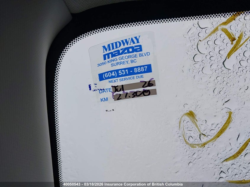 2018 Mazda 3 Grand Touring VIN: 3MZBN1M38JM233589 Lot: 40058543