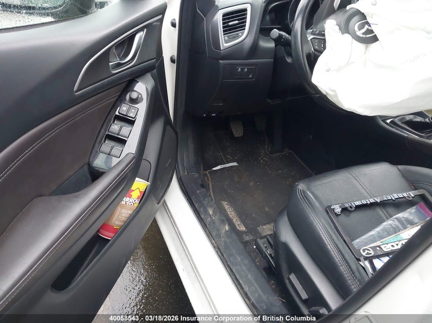 2018 Mazda 3 Grand Touring VIN: 3MZBN1M38JM233589 Lot: 40058543