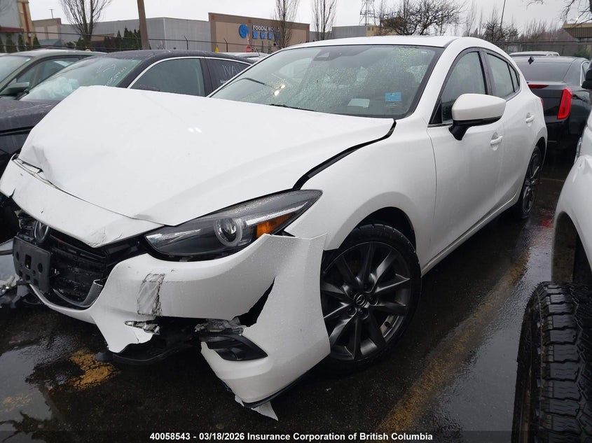 2018 Mazda 3 Grand Touring VIN: 3MZBN1M38JM233589 Lot: 40058543