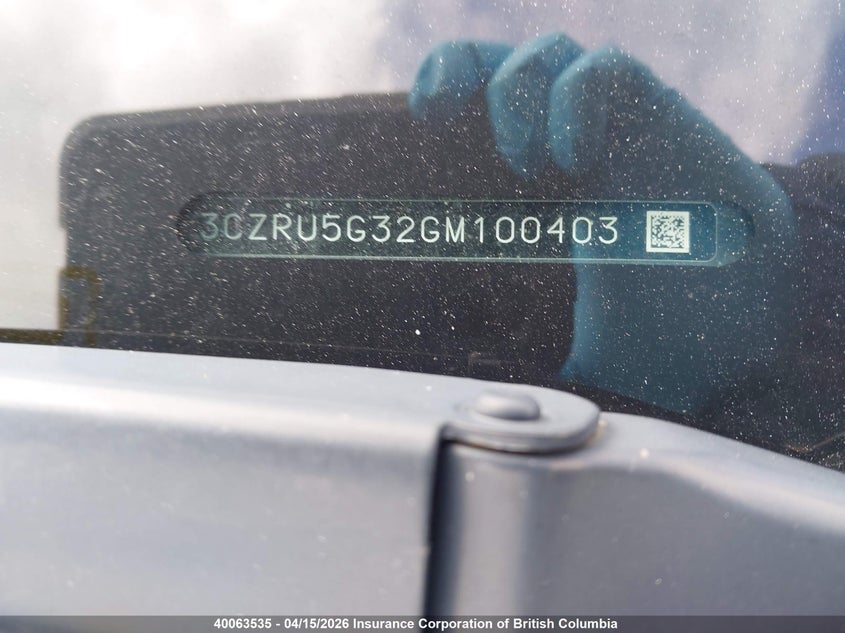 2016 Honda Hr-V VIN: 3CZRU5G32GM100403 Lot: 40063535