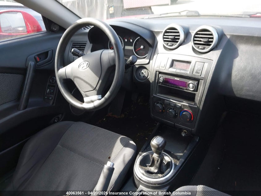 2006 Hyundai Tiburon Gs VIN: KMHHM65D66U188557 Lot: 40063561