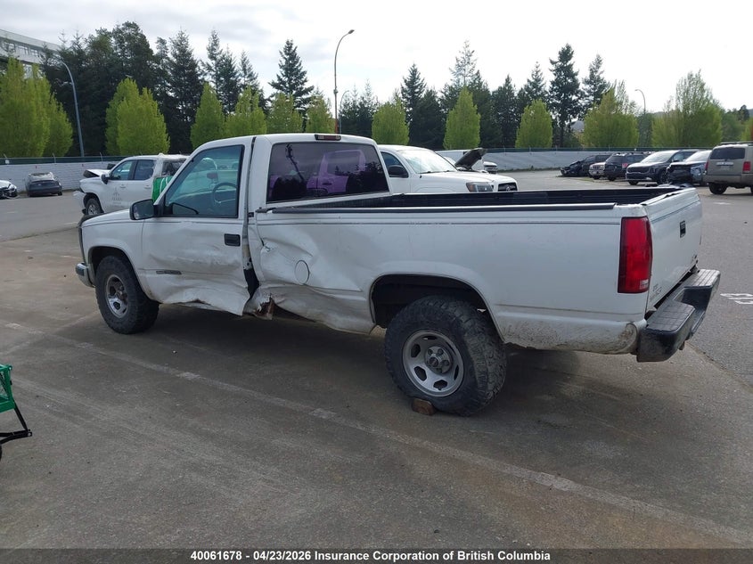 1996 GMC Sierra C1500 VIN: 1GTEC14W9TZ544143 Lot: 40061678