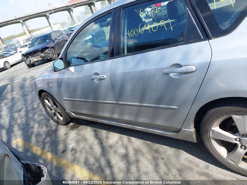 2004 Mazda 3 Hatchback VIN: JM1BK143341136295 Lot: 40064091