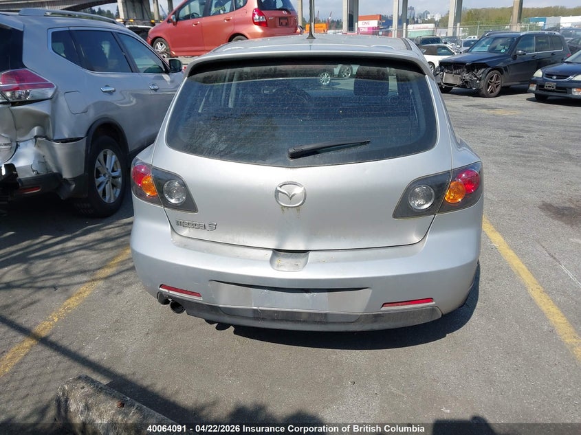 2004 Mazda 3 Hatchback VIN: JM1BK143341136295 Lot: 40064091