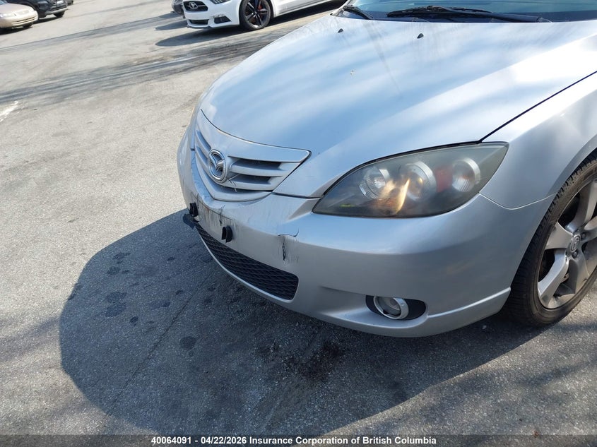 2004 Mazda 3 Hatchback VIN: JM1BK143341136295 Lot: 40064091