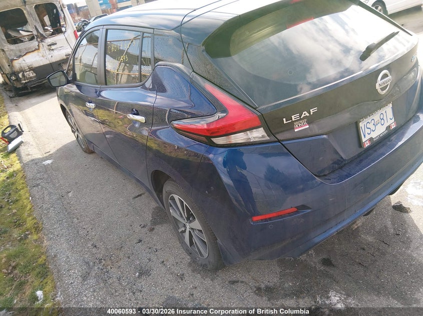 Vin: 1n4bz1bv5nc551078, lot: 30077588, nissan leaf s plus 20223