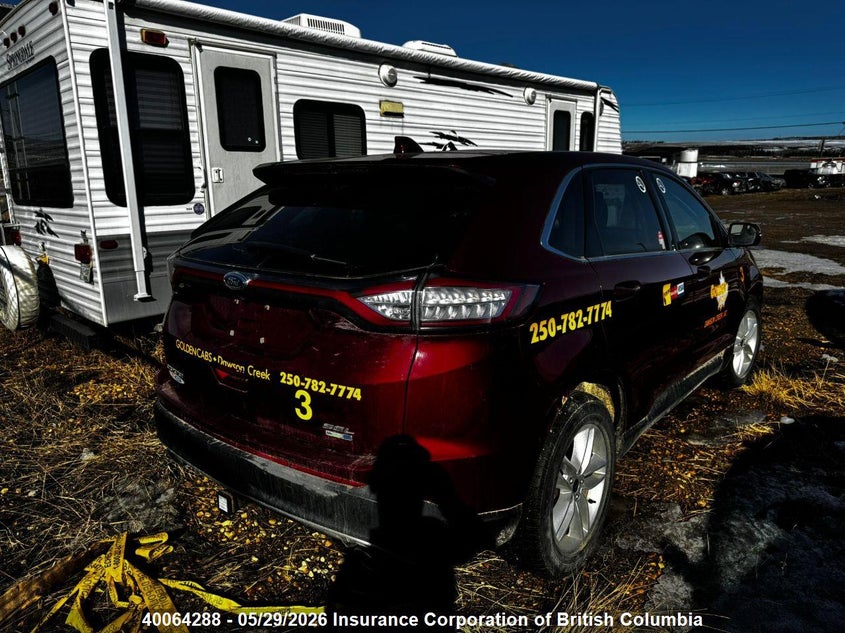 Vin: 2fmpk4j97gbc14887, lot: 30077600, ford edge 20163