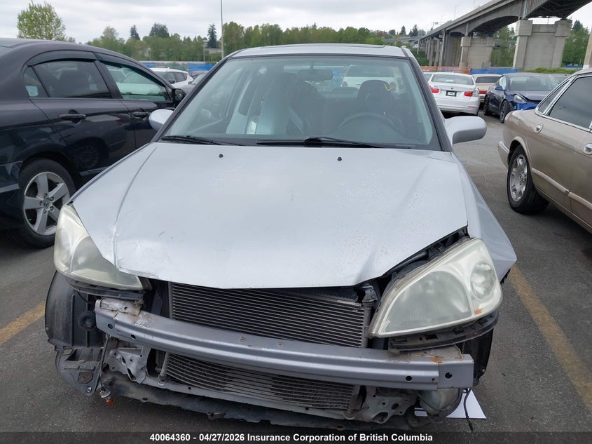 2002 Acura 1.7El Premium VIN: 2HHES36822H005789 Lot: 40064360