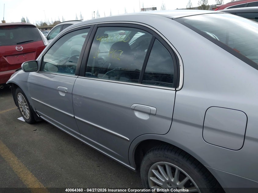2002 Acura 1.7El Premium VIN: 2HHES36822H005789 Lot: 40064360