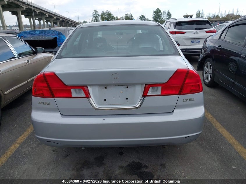 2002 Acura 1.7El Premium VIN: 2HHES36822H005789 Lot: 40064360